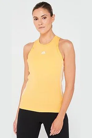 adidas Womens Train Essentials 3 Stripe Tank