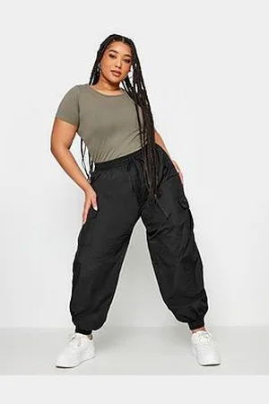 Yours Curve Cargo Parachute Trouser