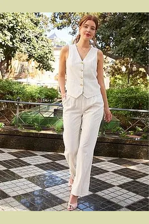 Joe Browns Pinstripe Waistcoat