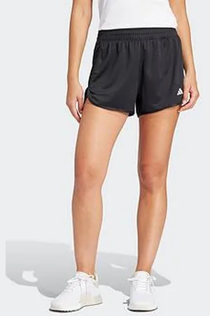 adidas Womens Training Pacer Knit High Wait Shorts