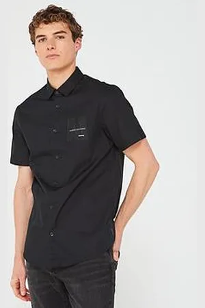 Armani Exchange Regular Fit Short Sleeve Shirt