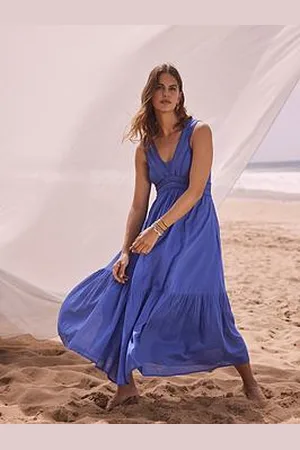 mint&berry Pleat Detail Maxi Dress