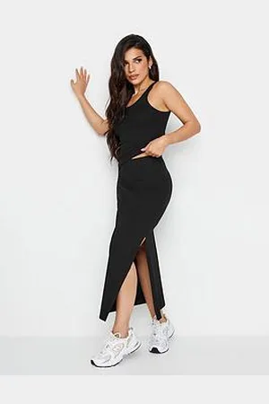 PixieGirl Petite Maxi Skirt With Split