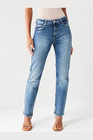 Very Midi Rise Relaxed Fit Jeans - Midi Wash
