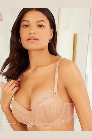 Lipsy London Swirl Triple Boost Multiway Bra - Nude