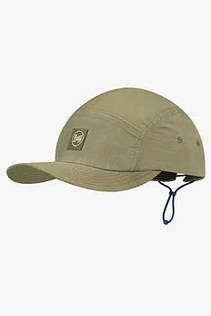 Buff Adults Unisex 5 Panel Explore Cap - Sand