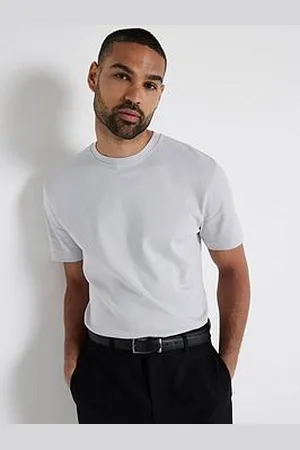 River Island Short Sleeve Studio Slim T-Shirt