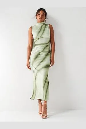 Very Ruched Printed Midaxi Dress