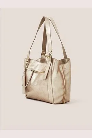 White Stuff Hannah Leather Tote Bag