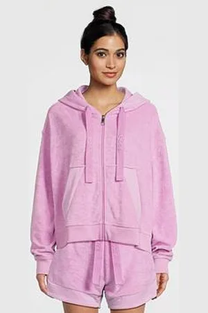 HUGO BOSS Orange Evacanza Towelling Zip Through Hoodie