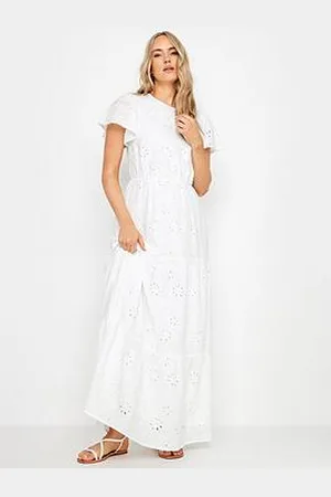 Long Tall Sally Tall Flutter Sleeve Tiered Dress