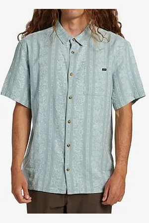 Billabong Mens Sundays Jacquard Short Sleeve Shirt
