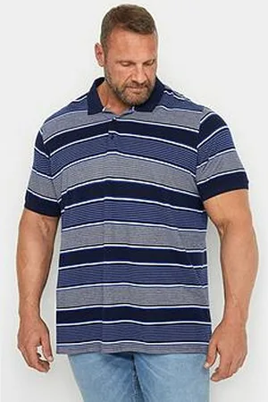 BAD RHINO Multi Stripe Polo Shirt