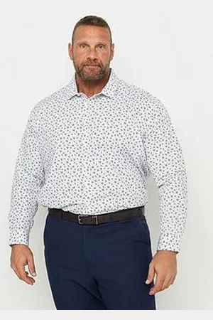 BAD RHINO & Blue Flower Shirt