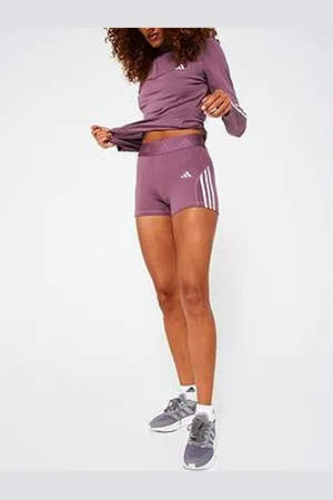 adidas Womens Training Hyperglam 3Inch Shorts - Purple