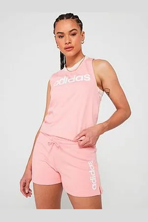 adidas Womens Linear Tank - Pink