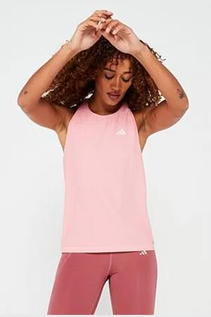 adidas Womens Running Own The Run Tank - Pink