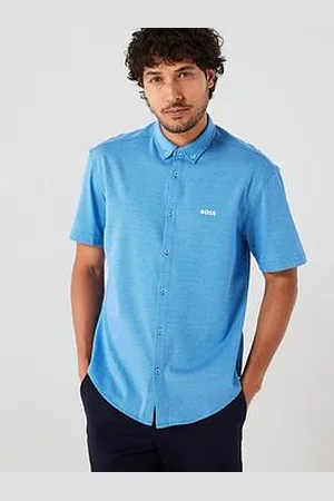 HUGO BOSS Motion Button Down Short Sleeve Shirt