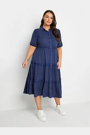 Yours Curve Wash Shirt Dress