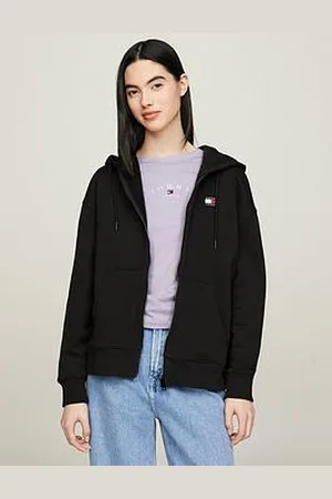 Tommy Hilfiger Logo Zip Through Hoodie