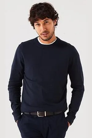 Everyday Basic Cotton Rich Crew Neck Knitted Jumper
