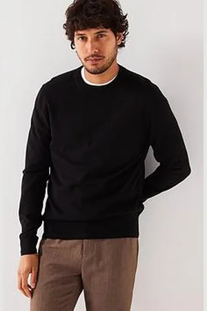 Everyday Basic Cotton Rich Crew Neck Knitted Jumper