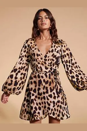 Dancing Leopard Leopard Print Mini Dress