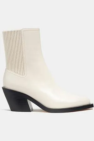 Coach Prestyn Leather Booties