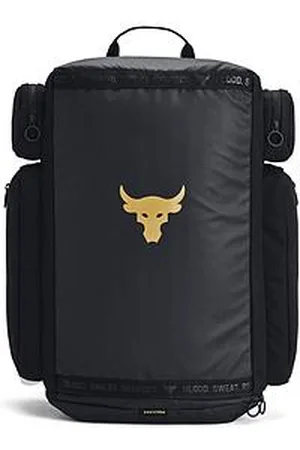 Under Armour Mens Training Project Rock Duffle Backpack - Black
