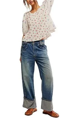 Free People Chloe Printed Top