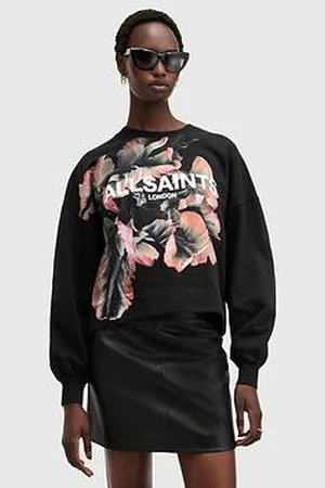 AllSaints Fleurir Lila Sweatshirt