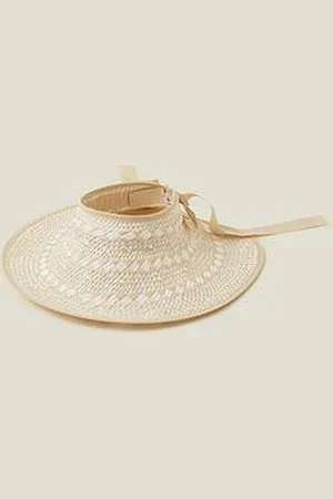 Accessorize Large Tie-Back Sun Visor