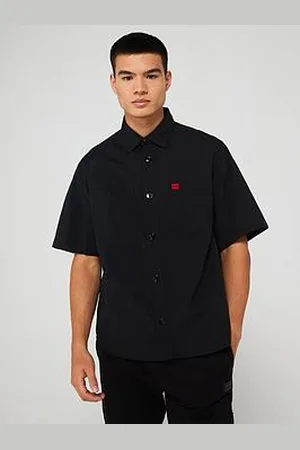 HUGO BOSS Eratino Oversized Double Pocket Short Sleeve Shirt