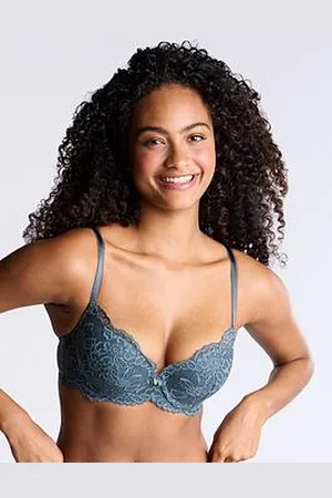 Boux Avenue Balconette Bra - Slate