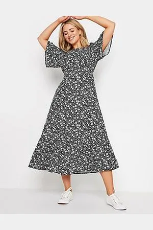 M&Co Petite Floral Gypsy Dress