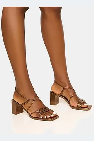 Public Desire Taryn Block Heeled Sandals