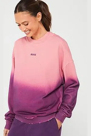HUGO BOSS Elaslogan Ombre Sweatshirt