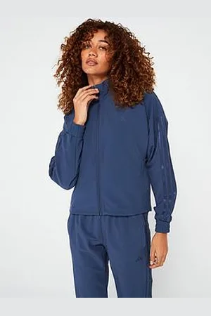 adidas Womens Training Pacer Woven Jacket - Navy