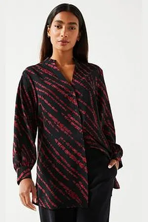 Everyday Basic Longline Printed Shirt -