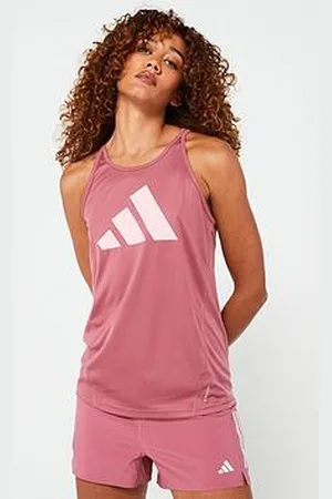 adidas Womens Running Run It Tank - Pink