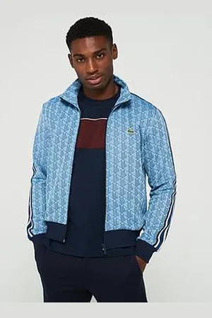 Lacoste Paris Monogram Zipped Track Top
