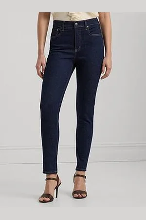Ralph Lauren High Rise Skinny Jean - Navy