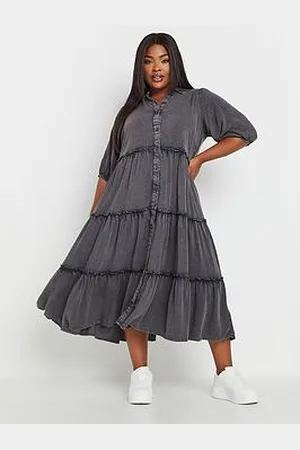 Yours Curve Wash Shirt Dress