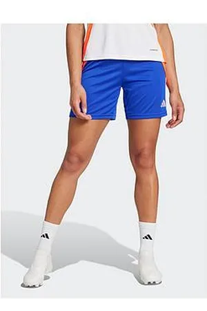 adidas Womens Tiro 24 Training Short -White/Blue