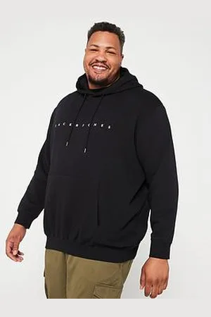 JACK & JONES Plus Star Chest Logo Hoodie