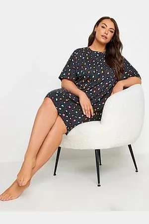 Yours Curve Rainbow Animal Sleeptee