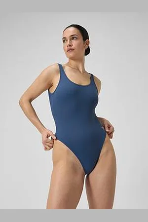 Speedo Womens Textured Deep U-Back