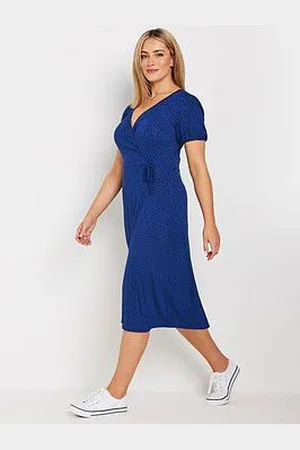 M&Co Ditsy Wrap Dress