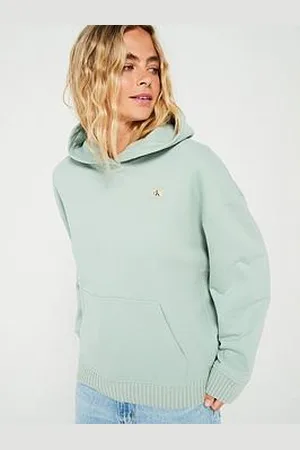 Calvin Klein Woven Label Logo Hoodie