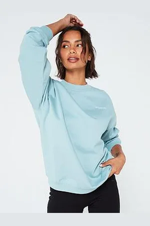 Gym King Womens Established Crew - Stone
